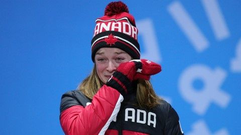 表彰台で号泣するカナダ人選手、SNS上で韓国ファンから執拗な嫌がらせ（海外の反応）