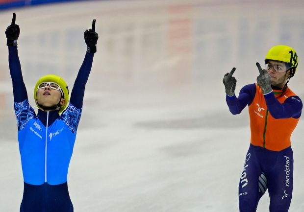 韓国人「4年前、中指を立ててメダルを剥奪されたオランダ選手が平昌五輪でも韓国選手に中指立てるｗｗｗｗｗｗ」