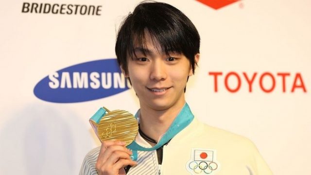 羽生結弦が米の美人スケーターと変顔の共演（海外の反応）