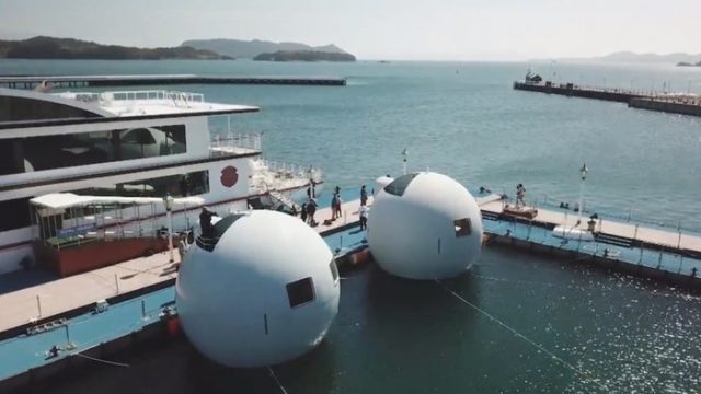 日本に世界初となる海上の球体ホテル誕生（海外の反応）