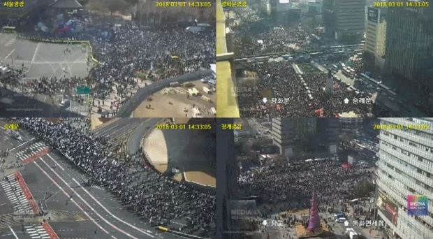 韓国保守勢力の太極旗デモ、推定数万人規模に膨れ上がるも韓国メディア一切報じず…偏向報道深刻