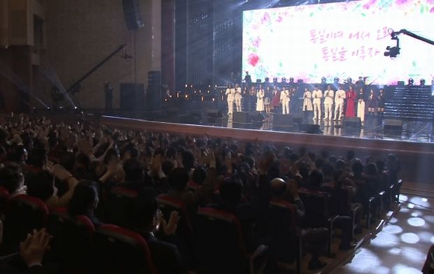 韓国人「昨日、平壌で行われた韓国公演の様子を映像で見てみよう」