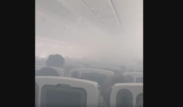 成田空港で全日空機の客室内に煙が充満（海外の反応）