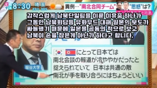 韓国人「南北合同コリアは日本を意識した事ではありません」