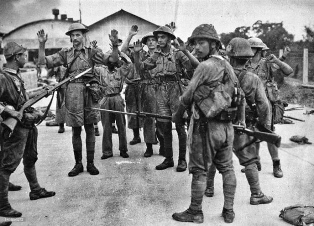 （1942年）日本軍に降参するイギリス兵たち（海外の反応）