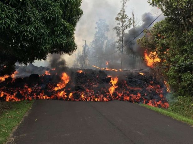 韓国人「まるで地獄絵図…ハワイの火山の近況が恐ろしすぎる件」