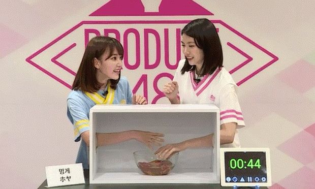 韓国人「箱の中身を当てるゲームに見る韓国と日本の女子の反応の違い」
