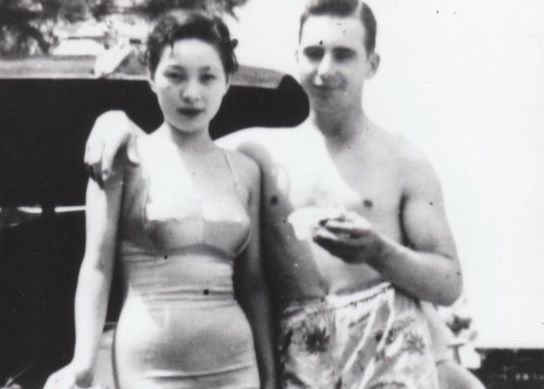 1946年頃、日本で撮った祖父母の写真（海外の反応）