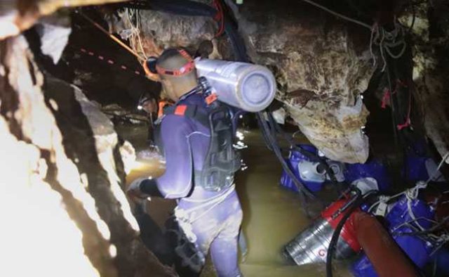 タイの洞窟から4人の少年を救出（海外の反応）