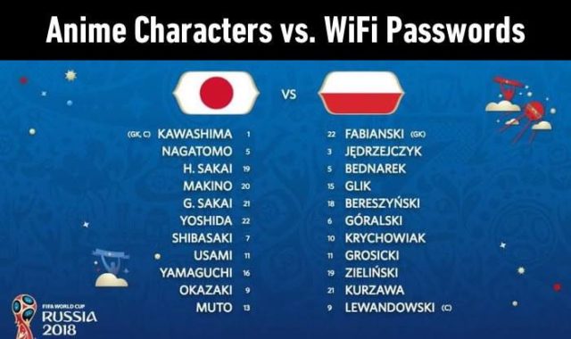 日本とポーランドの先発メンバー表（海外の反応）