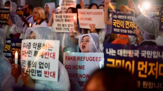 韓国の済州島にイエメン難民が殺到し波紋広がる(海外の反応)