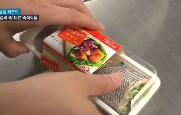 韓国人「韓国のコンビニ食品、パッケージ写真と実物を比較してみた」