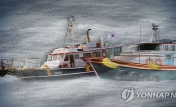 韓国人「日本の海上で、韓国の漁船同士が衝突した…」