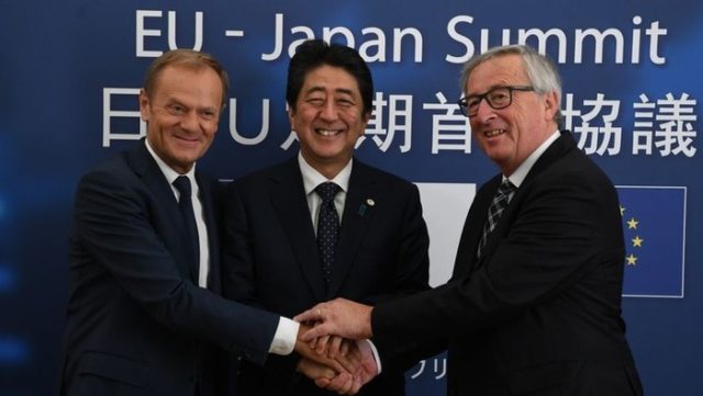 日本とEUが経済連携協定に署名(海外の反応)