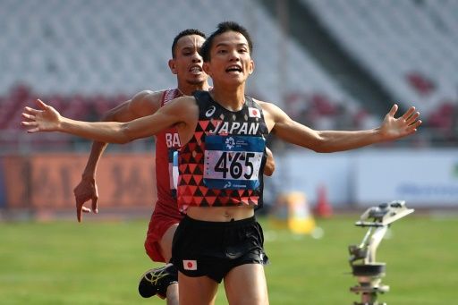 アジア大会男子マラソン金の井上に「押しのけられた」、バーレーン選手が物言い(海外の反応)