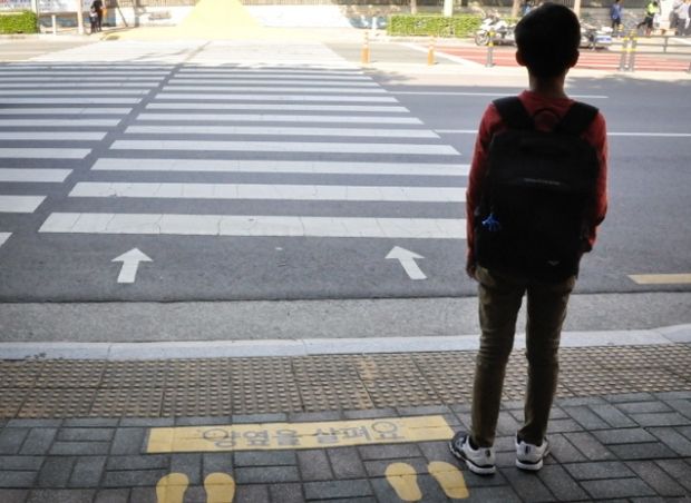韓国人「一般的な釜山の横断歩道の状況をご覧くださいｗｗｗｗｗ」