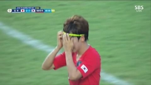 【ア大会】＜女子サッカー＞ 韓国、オウンゴールで日本に敗れる