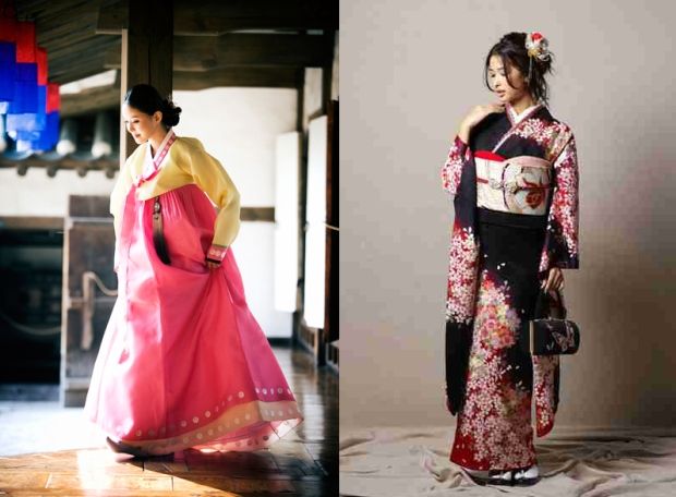 韓国人「東洋の美を代表する着物と韓服を比較してみよう」