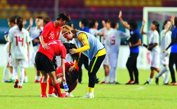 韓国人「韓国、日本に1：2で敗北…アジア大会女子サッカー準決勝」