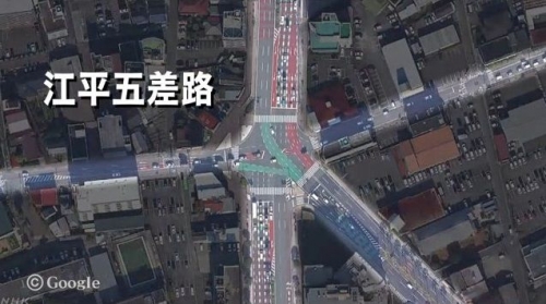 韓国人「日本で最も危険な交差点…」