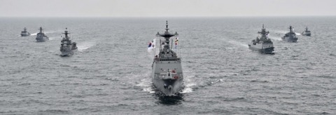 韓国海軍、日本に済州観艦式の際『旭日旗』の代わりに『大極旗』の掲揚を要請
