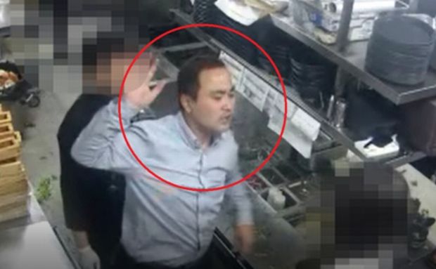 韓国人「韓国の有名チキン店、会長の親族が従業員に暴行を加える監視カメラ映像が公開され物議」