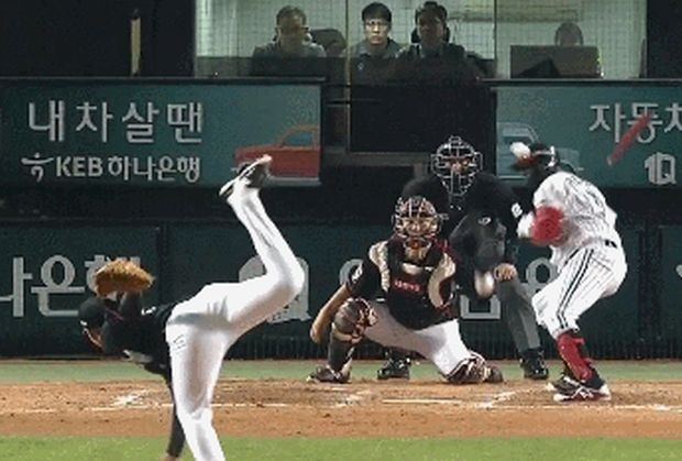 韓国人「これでこそ韓国プロ野球！熾烈な報復合戦をご覧ください」