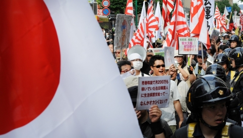 中国人「日本で反韓感情が爆発している件について」