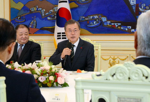 【韓国】文大統領「個人請求権は消滅してない」 徴用工判決について具体的に言及するのは初