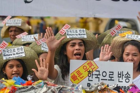 【韓国ゴミ不法輸出】グリーンピース、フィリピンに不法輸出された韓国廃棄物の放置現場を公開(中央日報)