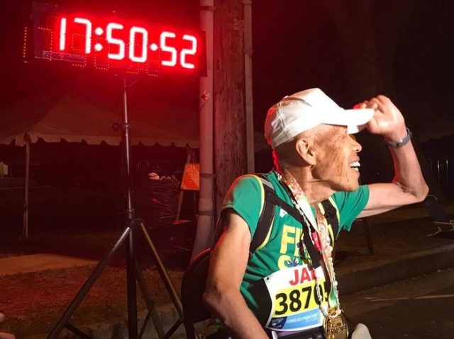 88歳の日本人ランナーがホノルルマラソンを約18時間で完走（海外の反応）