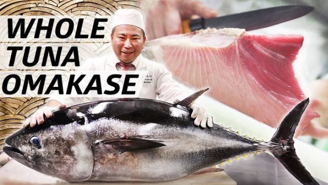 日本の料理人が本マグロで様々な料理を調理する動画（海外の反応）
