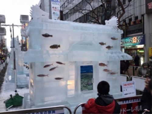 韓国人「日本の雪祭りで大惨事」