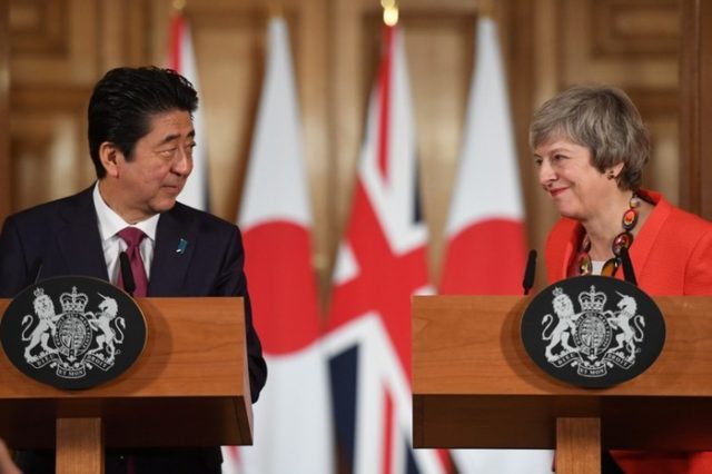 安倍首相が英首相と会談、「合意なき離脱」避けるよう要請（海外の反応）