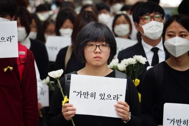 韓国人「今見ても呆れてしまう反政府デモがこれ」