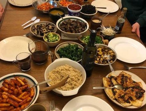 ビーガン韓国料理のパーティーを行った（海外の反応）