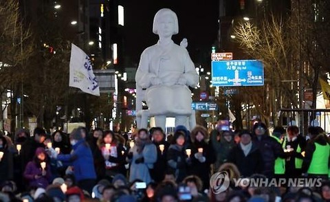 【韓国】 「日帝侵略の歴史を知らせ、新しい100年をきれいな気持ちで生きていこう」～光州万歳大行進に巨大な少女像とほうき登場