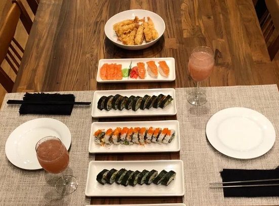 外国人が家で作った寿司と天ぷら（海外の反応）