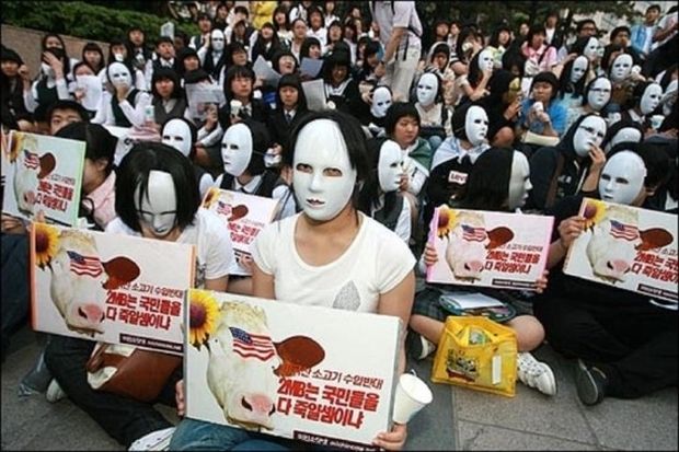 韓国人「狂牛病デモで国が揺れた韓国…米国産牛肉の近況をご覧ください」