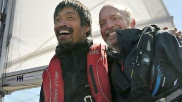 世界初！全盲の日本人男性がヨットで太平洋横断(海外の反応)