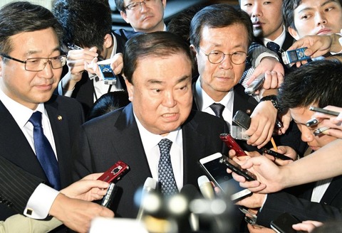 【文喜相】 天皇謝罪発言のムン・ヒサン韓国国会議長、日本に特使派遣意向～Ｇ２０前に修復狙う