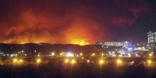 韓国が「国家災難事態」宣言、大規模な山火事発生（海外の反応）