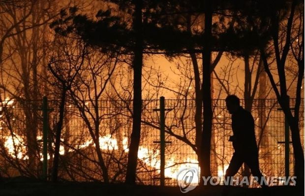 韓国人「山火事を報じる韓国のテレビ局の演出があまりにも不謹慎すぎる件」