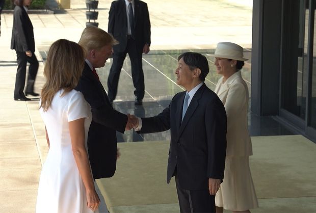 トランプ大統領、日本の新天皇と会見…初の国賓となる＝韓国の反応