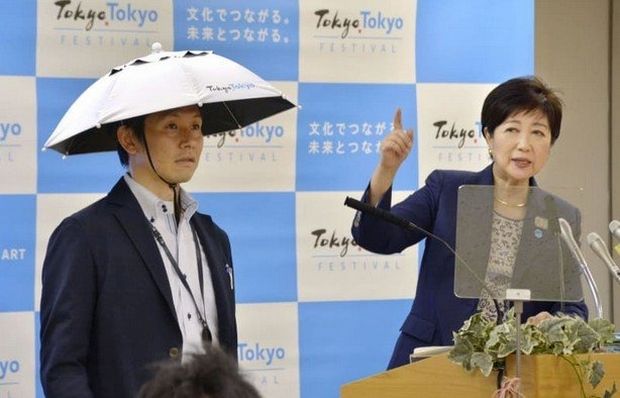 東京都が発表した頭にかぶれる日傘、韓国では意外に好評？＝韓国の反応
