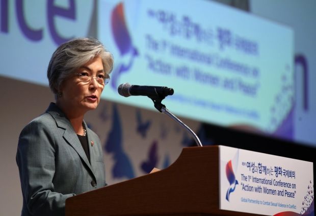康京和外相、日本の対韓輸出規制に慰安婦で反撃＝韓国の反応