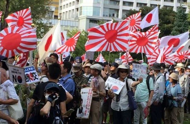 「ほれ見ろ、旭日旗は憎悪の象徴だ」嫌韓デモではためく旭日旗に良識ある日本市民が苦言＝韓国の反応