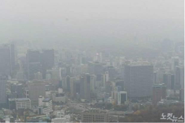 帰ってきた微細粉塵の日々…「灰色の空」来年春まで続く見通し＝韓国の反応