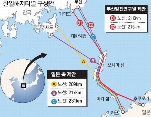 韓国人「最近、韓日海底トンネルの話って全然出てこないよね」