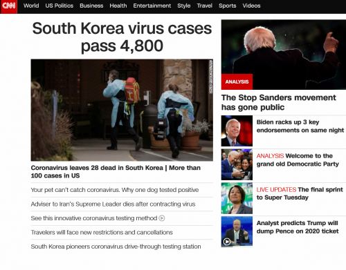 韓国人「CNNトップに韓国の記事があったから見てみたら…世界が大韓民国だけを見ている…世界の歴史上、最も滑稽な状況」 CNBC「日本も中国も米国も信用するな！韓国だけを信じろ！」